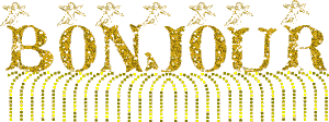 Gif animé bonjour